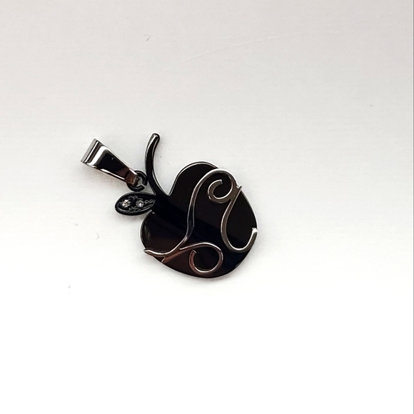 Stainless Steel Apple Pendant - Picture 4 of 8